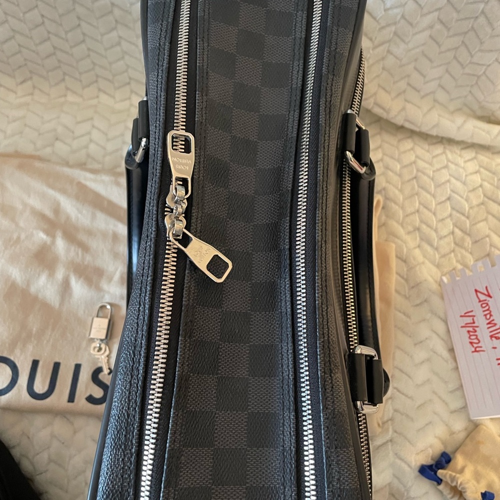 Louis Vuitton Overnight Handbag Damier Graphite - Picture 11 of 16